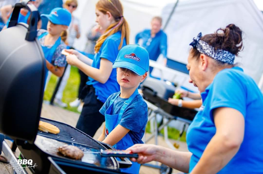 BBQ-wedstrijd voor kinderen